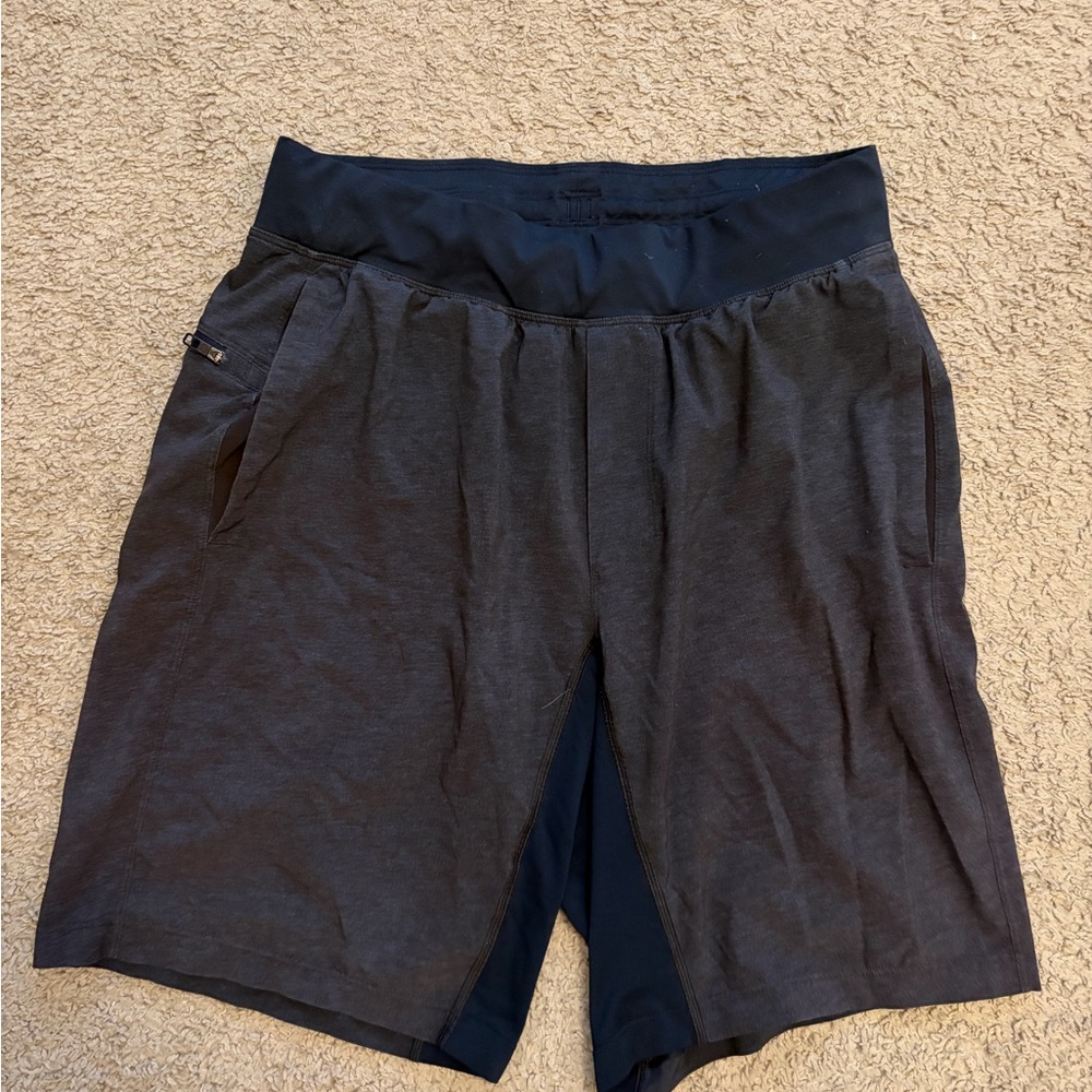lululemon athletica Men's Dark Blue Athletic Shorts